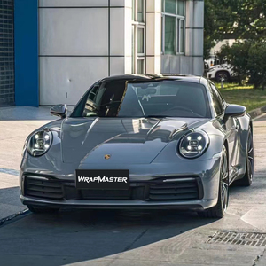 WRAPMASTER 1,52*17m cristal brillante para Porsche calcomanía gris Polar PET PVC vinilo <span class=keywords><strong>coche</strong></span> película antiarañazos Auto decoración cuerpo - Product Image 1