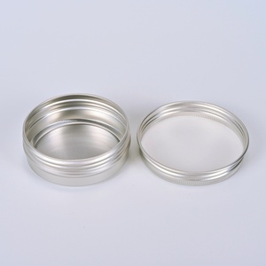 15ml Empty Metal Packing Tin Can for Candle Round Aluminum Package Container Tins <b>Box</b> with Lids - Product Image 1
