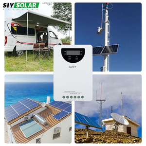 Contrôleur de charge <span class=keywords><strong>solaire</strong></span> intelligent MPPT 12V 24V 48V pour batteries Lithium LiFePO4 100Ah – Régulateur PV haute efficacité - Product Image 6