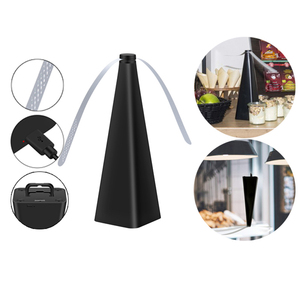 Cấp bằng sáng chế sản phẩm USB Fly Repeller fan có thể sạc lại trong nhà trang trại sử dụng ngoài trời dã ngoại Fly Fan Mosquito Repellent <span class=keywords><strong>Bug</strong></span> Repeller Fan - Product Image 2