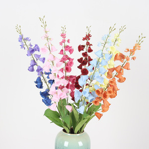 Flores Artificiales de Lirio de los Valles, Flores de Seda para Decoración de Bodas, Hogar, Hotel, Arreglos para Pasillos, Accesorios para Fotos - Product Image 1