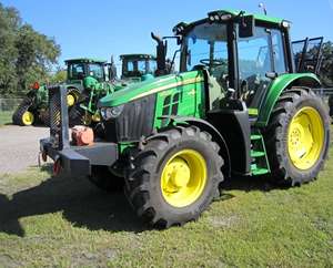 Tractor Usado 2020 6120M 120HP 4WD con Motor PowerTech AutoTrac, Pocas Horas de Uso, Alta Seguridad, Equipo Agrícola en Venta - Product Image 2
