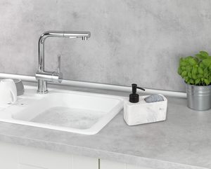 Modern Resin Eco-Friendly Hand Soap & <b>Shampoo</b> <b>Dispenser</b> for Home Kitchen and Bathroom Everyday Use - Product Image 4