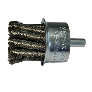 Cepillo de pluma de pulido de alambre de acero inoxidable, fabricantes de 30mm, cepillo de alambre trenzado de extremo para coche, alta calidad, 3/4 pulgadas - Product Image 6