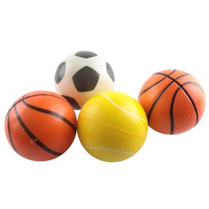 Grosir tahan lama silent bola biru pemain aktivitas sepak bola kepadatan tinggi bola elastis anak-anak olahraga luar ruangan pu bola busa - Product Image 4