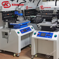 Máquina Impresora SMT SMD Personalizada, Impresora de Plantillas para PCB de 500/1000/1200 mm, Máquina Impresora de Pasta de Soldadura SMT Semiautomática