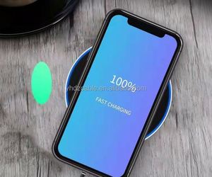 15W Fast Wireless Charger for Apple Portable Mini Smart Wireless Charger Integrated Lamp Universal Desktop Multi-Function - Product Image 5