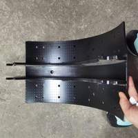 Precio al por Mayor, Nuevo Kit de Zapatas de Freno para Camión KXR de Alta Calidad 4515 para Camión y Remolque FUWA, Material de Hierro y Acero, Tamaño 16.5''x8.7''