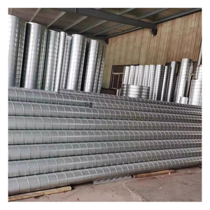 Thép mạ kẽm xoắn ốc ống tròn với kích thước tùy chỉnh Ống xoắn ốc không khí cho hệ thống ống dẫn HVAC - Product Image 3