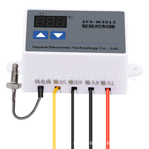 เครื่องควบคุมอุณหภูมิ Xiuyuan Zfx W3013 220V พร้อมจอแสดงผล LED ในตัว สำหรับตู้เย็น ห้องเก็บน้ำแข็ง และห้องปฏิบัติการ - Product Image 2