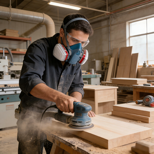 Masque à gaz en silicone 412 pour peinture au pistolet, protection contre le sulfure d'hydrogène, le monoxyde de carbone, le méthane, le biogaz, la prévention de la fumée et des brumes - Product Image 4