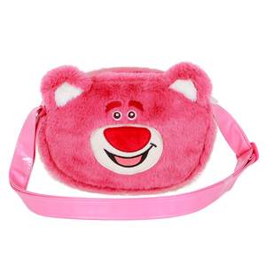 Sac bandoulière en peluche mini Disney Bear Strawberry, rose - Product Image 2