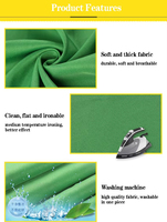 Kit Stand Backdrop Muslin Multi-Warna 2x3M untuk Studio Foto, Dilengkapi Bingkai Penyangga dengan Properti Hijau Hitam Putih