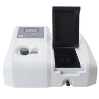 Équipement de laboratoire de spectrophotomètre visible à bas prix 721 spectrophotomètre de longueur d'onde 340nm-1020nm