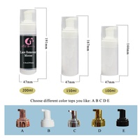Mousse coiffante avec logo personnalisé pour cheveux avec bouteille de 100ml-200ml