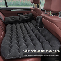 Matelas pneumatique pliable moderne en PVC pour siège arrière de voiture, matelas gonflable portable et confortable