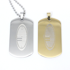 Biểu Tượng Tùy Chỉnh Thép Không Gỉ Thẻ Chất Lượng Hàng Đầu Sáng Bóng Kim Loại Sáng Thương Hiệu Tên Treo Tag Và Nhãn Cho Vật Nuôi Và Quần Áo - Product Image 4