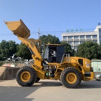 Chargeuse sur pneus d'occasion CAT966H, capacité nominale de 6 tonnes, 195 kW, origine Japon, CE