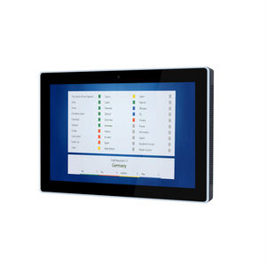 Tableta Poe Android todo en uno, 10 pulgadas, cómoda, para sala de reuniones, con barra de luz Led - Product Image 4