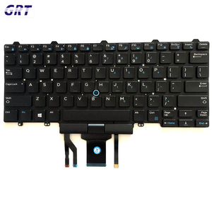 New Laptop US <b>Keyboard</b> for Dell Latitude E5450 E5470 E7450 E7470 Black with Backlit - Product Image 5