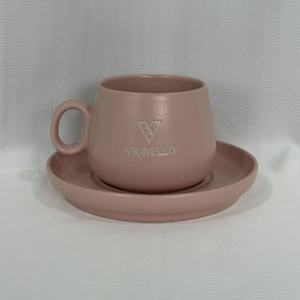 Ensemble tasse et soucoupe à café en porcelaine haut de gamme, style moderne, contrôle qualité strict, écologique, compatible lave-vaisselle et four - Product Image 6