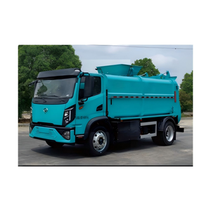 Camion compacteur à chargement automatique Dongfeng Tianjin, moteur diesel Euro 3, transmission automatique, collecte des déchets - Product Image 3