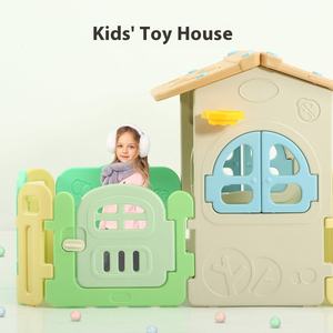 Petite maison de <span class=keywords><strong>jeu</strong></span> pour enfants, tente de <span class=keywords><strong>jeu</strong></span>, petite maison en plastique pour la maternelle, équipement de divertissement en plein air pour bébés - Product Image 3