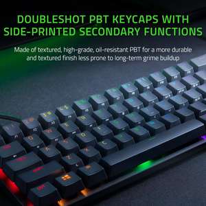 2025 Venta caliente Original <span class=keywords><strong>Razer</strong></span> <span class=keywords><strong>Huntsman</strong></span> Mini Gaming Keyboard Chroma RGB Lighting PBT Keycaps <span class=keywords><strong>Teclado</strong></span> ergonómico 60% con factor de forma - Product Image 4