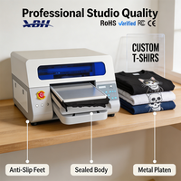 Imprimante numérique A3 pour T-shirts DTG impression sur tissu textile DTG impression 5 couleurs bricolage personnalisé