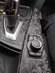 ฟิล์มไวนิลหุ้มรถยนต์แบบฟอร์จ สีดำด้าน/เงา ลายเส้นตัด สำหรับตกแต่งรถยนต์ ป้องกันรอยขีดข่วน แถบปิดขอบประตู - Product Image 3