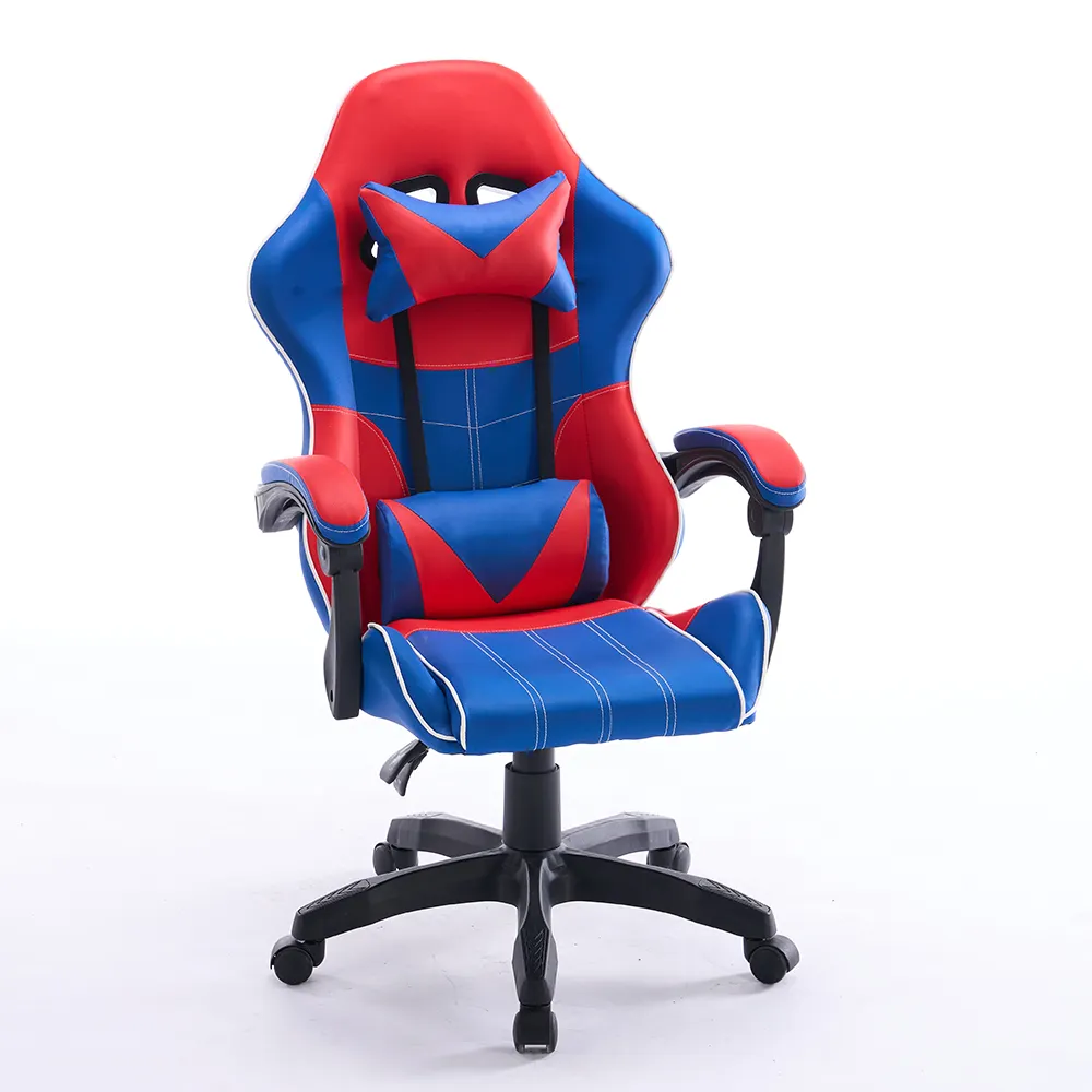OEM ODM Ergonomic Gaming Chair Luxury Leather Computer gaming office Racing Chair with Reclining Function and Footrest
