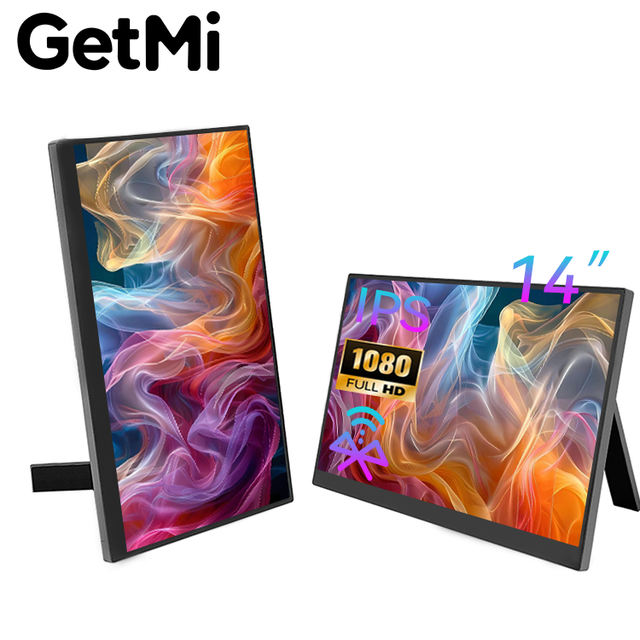 14 Inch 1920*1200IPS 60Hz Patent Design USB Type C Laptop Extender Dual Monitor Portatil for Office Gaming Portable Monitor