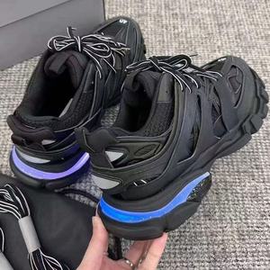 2025 Luxury Designer Original Track 3.0 LED Light Sneakers <b>Retro</b> Style Running Walking Sport Shoes for Spring Winter BB Shoes - Product Image 1