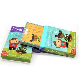Personalizado para troquelado niños tarjetas libros y tarjetas caja servicio <span class=keywords><strong>de</strong></span> impresión - Product Image 4