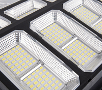 Lampadaire Solaire Tout-en-un 100W IP65 avec Détecteur de Mouvement PIR, Allumage Crépusculaire, pour Ferme, Allée, Cour Rurale, Faible MOQ
