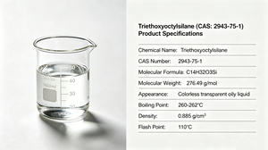 อ็อกทิลไตรเอทอกซีไซเลน เกรดอุตสาหกรรม ความบริสุทธิ์สูง 99.5% CAS 2943-75-1 ไตรเอทอกซีออกทิลไซเลน สารเพิ่ม<span class=keywords><strong>การ</strong></span>ยึดเกาะไซเลน - Product Image 5