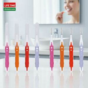 Cepillos Interdentales Flexibles Personalizables de 0.8MM, 1.2MM, 1.5MM con Mango Cónico y Cubierta para Limpieza Interdental - Product Image 3