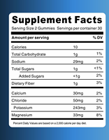 Gummies électrolytes à marque privée, vitamines sans sucre, boisson électrolytique, poudre d'hydratation, électrolytes minéraux à mâcher