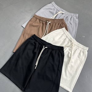 Blank Casual Streetwear Drawstring Men's <strong>Shorts</strong> Custom French Terry Unisex Cotton <strong>Jogger</strong> <strong>Shorts</strong> Running Sweat Gym <strong>Shorts</strong> for Men - Product Image 2