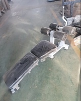 Banc abdominal de baisse de force de machine de gymnase commerciale banc de déclin réglable banc assis