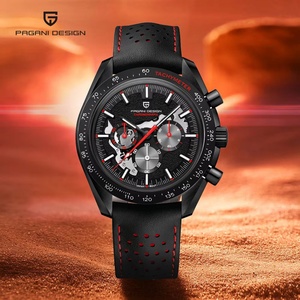 PAGANI DESIGN PD-1779 Watches Chronograph Top Luxury Watch for Men Quartz <b>Wristwatches</b> Chronograph Leather Waterproof Sports - Product Image 2