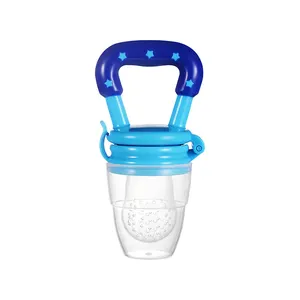 Wholesale New Design 2020 No Need Squeeze Nipple Warmer Silicone Food Bottle Baby Fruit Feeder