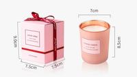Velas Decorativas con Flores, Marca Privada, Aromáticas, de Lujo, Regalos de Boda para Invitados, Más Vendidas