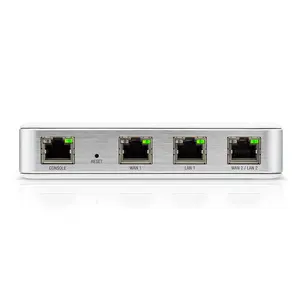 UBNT Gigabit Kabel Router 4 Port Keamanan Gateway Firewall UniFi USG VPN RADIUS