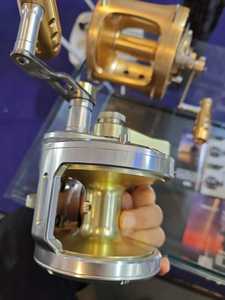 Moulinet de pêche en mer <span class=keywords><strong>à</strong></span> 2 vitesses 80W, robuste, en métal, pour la pêche au marlin, au requin et au thon - Product Image 3