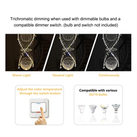 Lampe de luxe longue goutte de pluie spirale cristal chaîne lustre pour escalier foyer entrée résidentiel