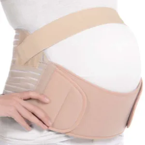 Ceinture de soutien du dos élastique pour femmes enceintes, ceinture de sangle prénatale