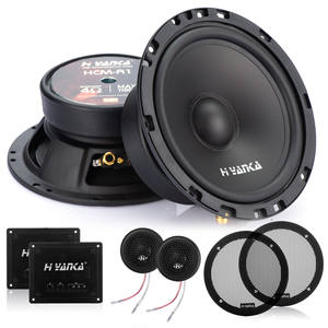 Altavoz <span class=keywords><strong>para</strong></span> Auto HYANKA HCP-65 <span class=keywords><strong>de</strong></span> 6.5 Pulgadas con Marco <span class=keywords><strong>de</strong></span> Aluminio, Buena Calidad <span class=keywords><strong>de</strong></span> Sonido, Tweeter NdFeB <span class=keywords><strong>para</strong></span> Auto - Product Image 1