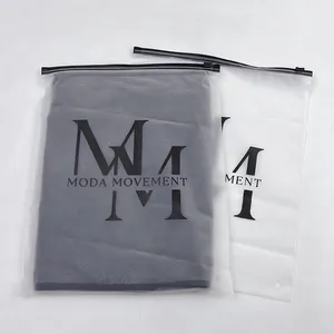 Custom Printed Resealable Biodegradable Transparent Frosted Small Ziplock Plastic Bags For Jewelry Packaging