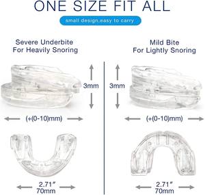 Nouvelle protège-dents anti-ronflement personnalisable, dispositif anti-ronflement, embout buccal - Product Image 3